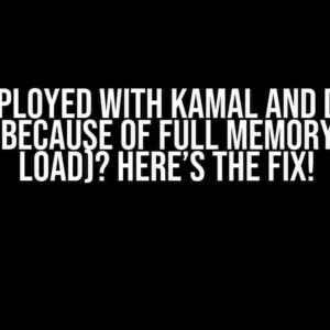 App Deployed with Kamal and Docker Down because of Full Memory (High Load)? Here’s the Fix!